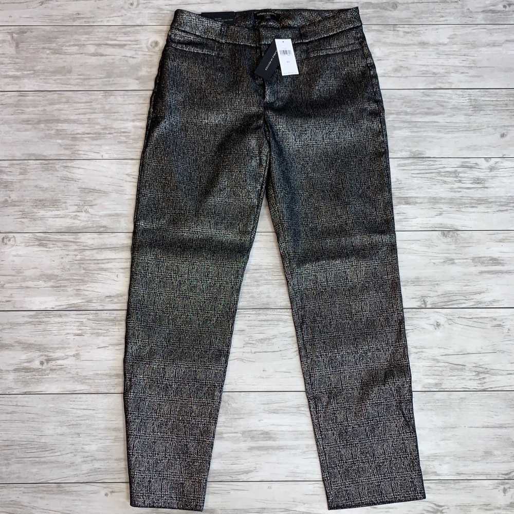 Banana Republic Metallic Pants Size 8R NWT